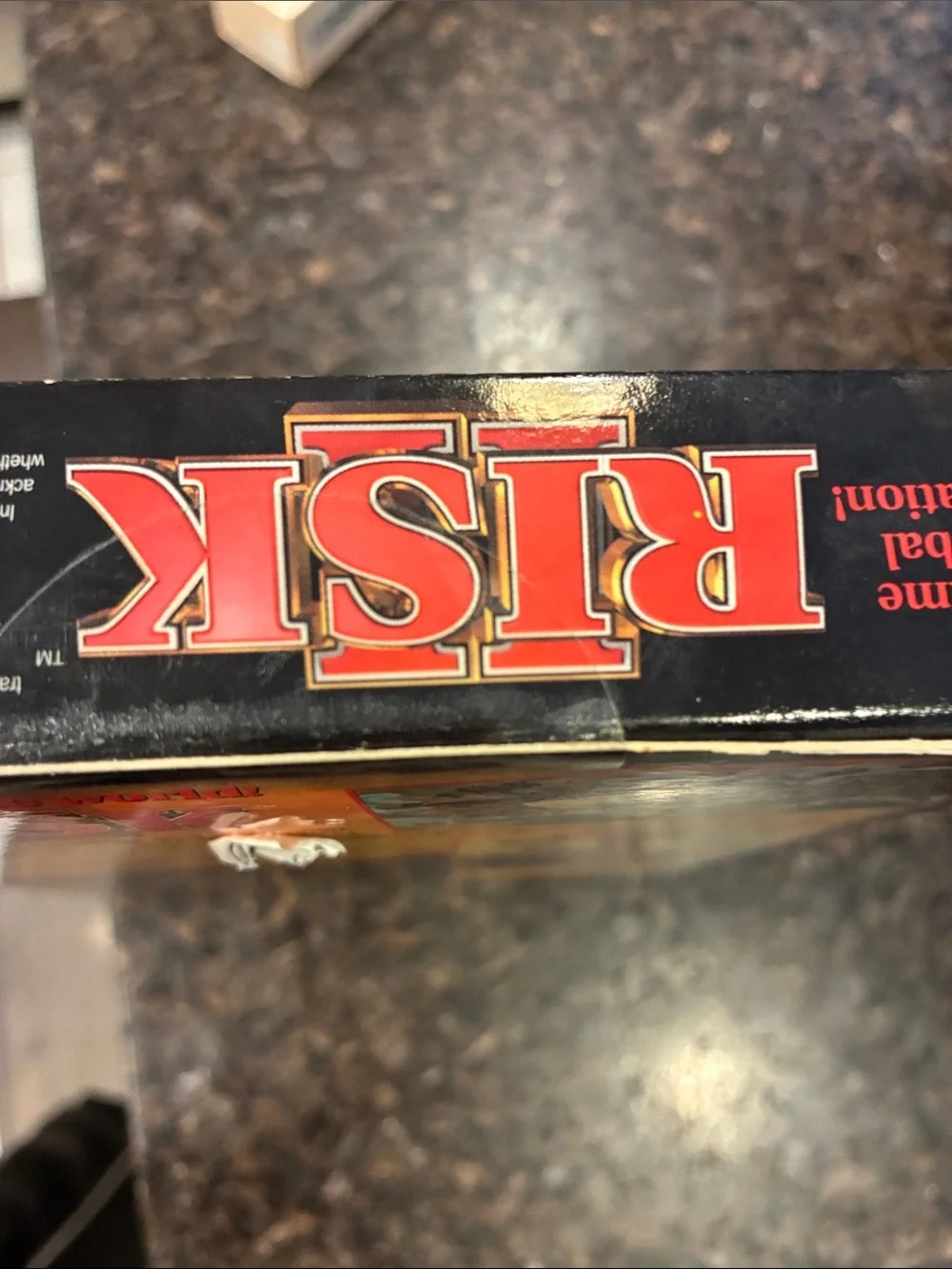 Risk II video Game - Red & Gold Cover
